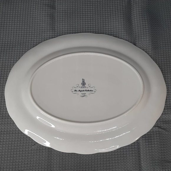 Vintage Royal Doulton Lincoln Pattern TC1146‎ 13" Oval Serving Platter 1983 - Picture 4 of 7